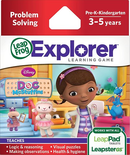  LeapFrog - Disney: Doc McStuffins Explorer Learning Game - Multi