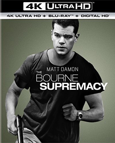  The Bourne Supremacy [4K Ultra HD Blu-ray/Blu-ray] [Includes Digital Copy] [2004]