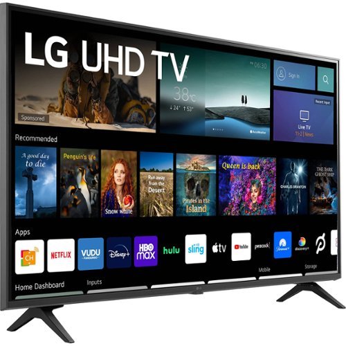 LG 43 Inch Class LED 4K UHD Smart webOS 22 TV 43UQ7070ZUD