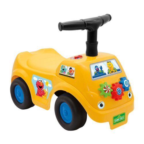 Kiddieland - Elmo Sesame Street Lights N' Sounds Ride-on, Toddlers 12-36 mos