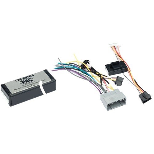 PAC - Radio Replacement Interface for Non-Amplified Chrysler, Dodge, Jeep Vehicles - Blue/Gray