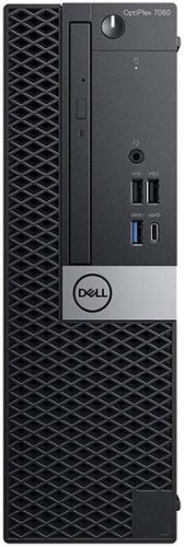 Dell - Refurbished Excellent - OptiPlex 7060 SFF PC, Intel Core i5-8500, 16GB RAM, 512GB NVME, USB Wi-Fi+ BT, Windows 11 Pro - Black-Front_Standard 