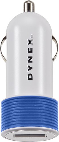  Dynex™ - USB Vehicle Charger - Blue