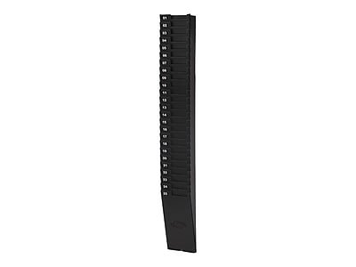 Lathem - Rack, 25 Pockets (25-9EX) - Black
