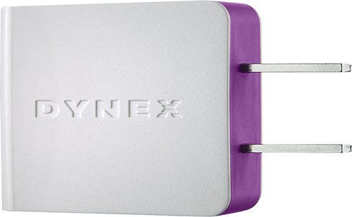  Dynex™ - USB Wall Charger - Orchid