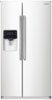 Samsung - 24.5 Cu. Ft. Side-by-Side Refrigerator with Thru-the-Door Ice and Water - White-Front_Standard
