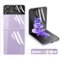 SaharaCase - Full Body Film Screen Protector for Samsung Galaxy Z Flip 3 5G (2-Pack) - Clear-Angle_Standard