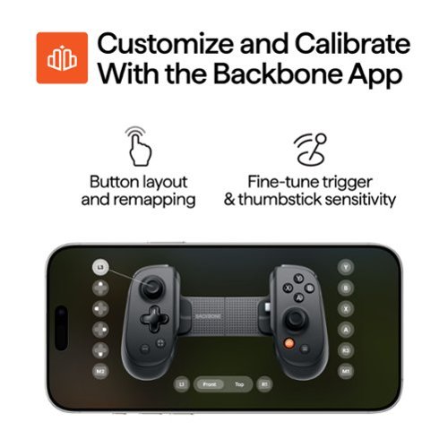 Backbone Pro - (USB-C) - Mobile and Wireless Controller for Cloud Gaming, Remote Play, and Mobile Games on Any Screen - Black WHERE TO BUY