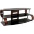 LumiSource - Metro Series 120 TV Stand - Brown-Front_Standard