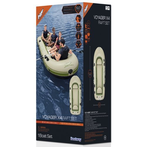 Bestway - Bestway: Hydro-Force Treck X3 Inflatable Raft Set-Front_Standard 
