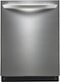 LG - SteamDishwasher 24" Tall Tub Built-In Dishwasher - Stainless Steel-Front_Standard