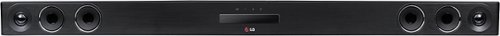  LG - 4.1-Channel Soundbar with 6-1/2&quot; Wireless Subwoofer - Black