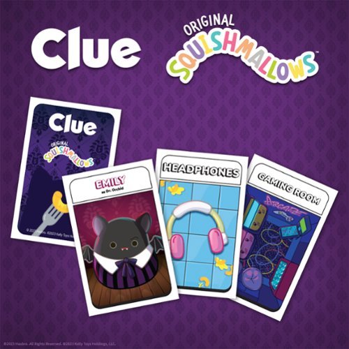 USAoploy CLUE: Original Squishmallows - Collectible Mystery Board Game, Ages 8+, 2-6 Players HOW TO BUY