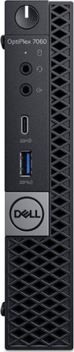 DELL - OPTIPLEX 7060 MICRO DESKTOP - INTEL CORE I5-8500T - 8GB MEMORY - 256GB SSD - BLACK