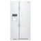 Whirlpool - 36-inch Wide Side-by-Side Refrigerator - 24 cu. ft. - White-Front_Standard