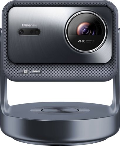 Hisense - C2 Ultra Triple Laser 4K Smart Projector, 65"-300", 3000 ANSI Lumens, IMAX Enhanced, Designed for XBOX, JBL Speaker - Silver