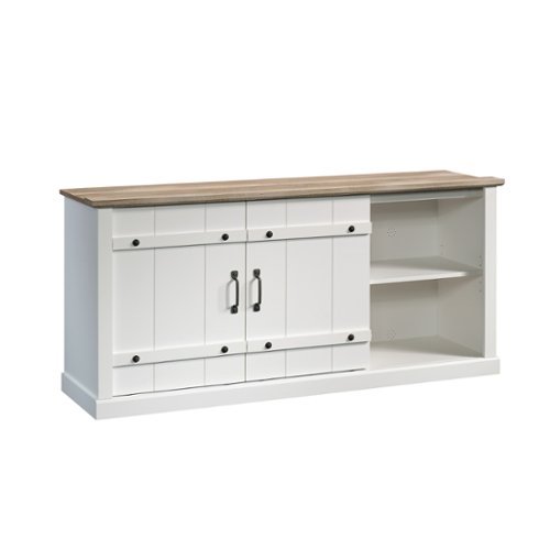Sauder - Entertainment Credenza - Soft White-Front_Standard 