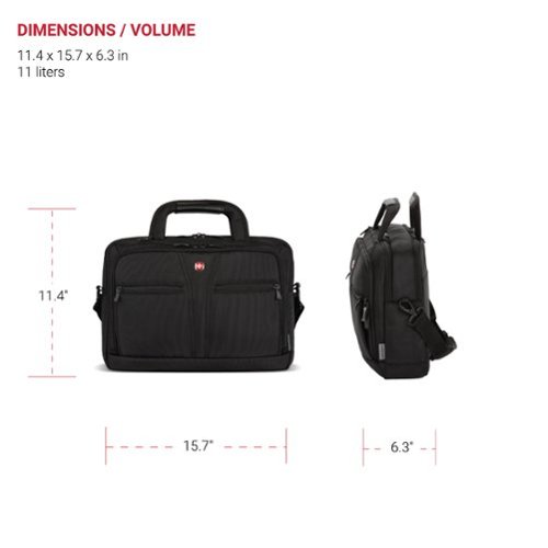 SwissGear BC Case for 16 Laptop - Black BUY IN DUBAI