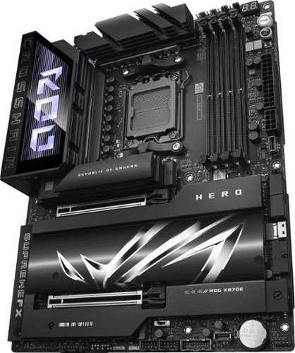 ASUS ROG CROSSHAIR X870E HERO (Socket AM5) AMD X870 ATX DDR5 Wi Fi