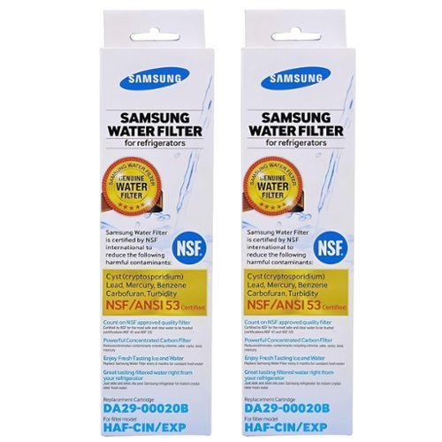  Samsung - DA29-00020B Refrigerator Water Filter HAF-CIN/EXP 2PCs