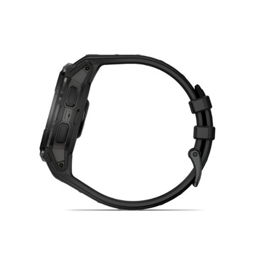 Garmin Instinct Crossover AMOLED Tactical Edition GPS Smartwatch 47 mm Fiber-reinforced Polymer - Black with black silicone band - (2025) BUY ONLINE