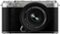 Fujifilm - X-M5 Body with XC15-45mmF3.5-5.6 OIS PZ Lens Kit - Silver-Front_Standard