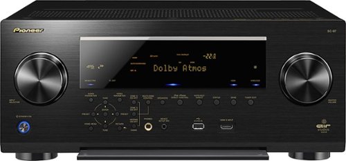  Pioneer - 810W 9.2-Ch. Network-Ready 4K Ultra HD and 3D Pass-Through A/V Home Theater Receiver - Black