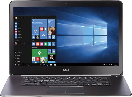  Dell - Inspiron 15.6&quot; 4K Ultra HD Touch-Screen Laptop - Intel Core i7 - 12GB Memory - 1TB Hard Drive - Silver