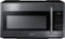 Samsung - 1.8 Cu. Ft. Over-the-Range Fingerprint Resistant Microwave with Sensor Cooking - Black Stainless Steel-Front_Standard