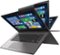 Toshiba - Satellite Radius 2-in-1 14" Touch-Screen Laptop - Intel Core i3 - 6GB Memory - 500GB Hard Drive - Brushed Black/Brushed Metal-Front_Standard