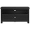 Walker Edison - 44" Transitional TV Stand Cabinet for Most Flat-Panel TVs Up to 50" - Black-Front_Standard