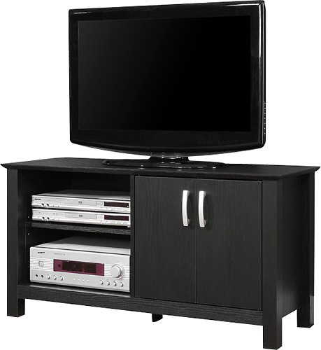  Walker Edison - TV Stand for Flat-Panel TVs Up to 52&quot; - Black