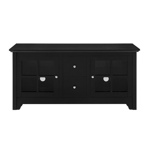  Walker Edison - TV Cabinet for Most Flat-Panel TVs Up to 55&quot; - Black
