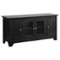 Walker Edison - 52" 4 Door Media Storage TV Stand for Most Flat-Panel TV's up to 58" - Black-Front_Standard