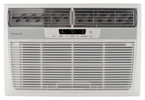  Frigidaire - 550 Sq. Ft. In-Wall/Window Air Conditioner and 550 Sq. Ft. Heater - White