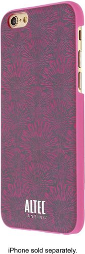 Altec Lansing - Style-Up Hard Shell Case for Apple® iPhone® 6 and 6s - Gray/Purple