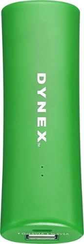  Dynex™ - 2000 mAh Portable Charger - Green