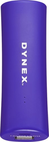  Dynex™ - 2000 mAh Portable Charger - Blue