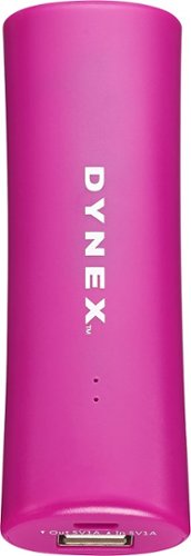  Dynex™ - 2000 mAh Portable Charger - Orchid Pink
