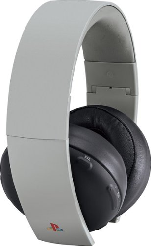  Sony - 20th Anniversary Edition Gold Wireless Stereo Headset for PlayStation 4 and PlayStation 3 - Gray