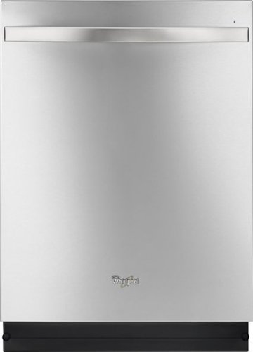  Whirlpool - 24&quot; Tall Tub Built-In Dishwasher with Stainless Steel Tub