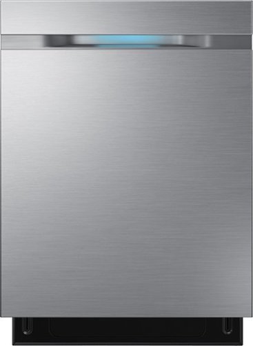  Samsung - WaterWall 24&quot; Tall Tub Built-In Dishwasher - Stainless Steel