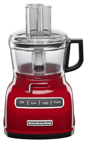  KitchenAid - KFP0722ER 7-Cup Food Processor - Empire Red