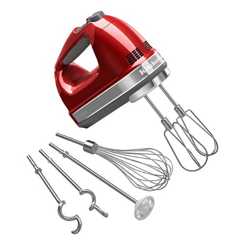  KitchenAid - KitchenAid® 9-Speed Hand Mixer - KHM926 - Candy Apple Red