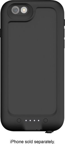  mophie - juice pack H2PRO External Battery Case for Apple® iPhone® 6 and 6s - Black