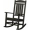 Hanover - Pineapple Cay All-Weather Rocking Chair - Black-Front_Standard
