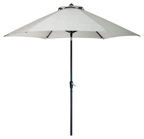 Image of Hanover - Lavallette 9' Tiltable Umbrella - Gray