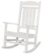 Hanover - Pineapple Cay All-Weather Rocking Chair - White-Front_Standard