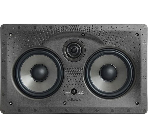 Polk Audio - Vanishing Series 5.25" Center-Channel In-Wall Speaker (Each) - Gray