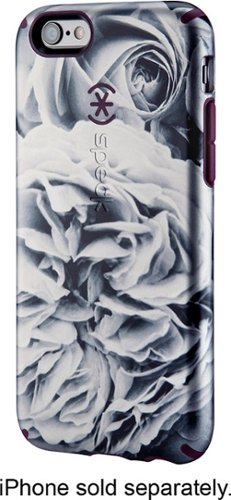  Speck - Luxury Inked Case for Apple® iPhone® 6 and 6s - Gray/White
